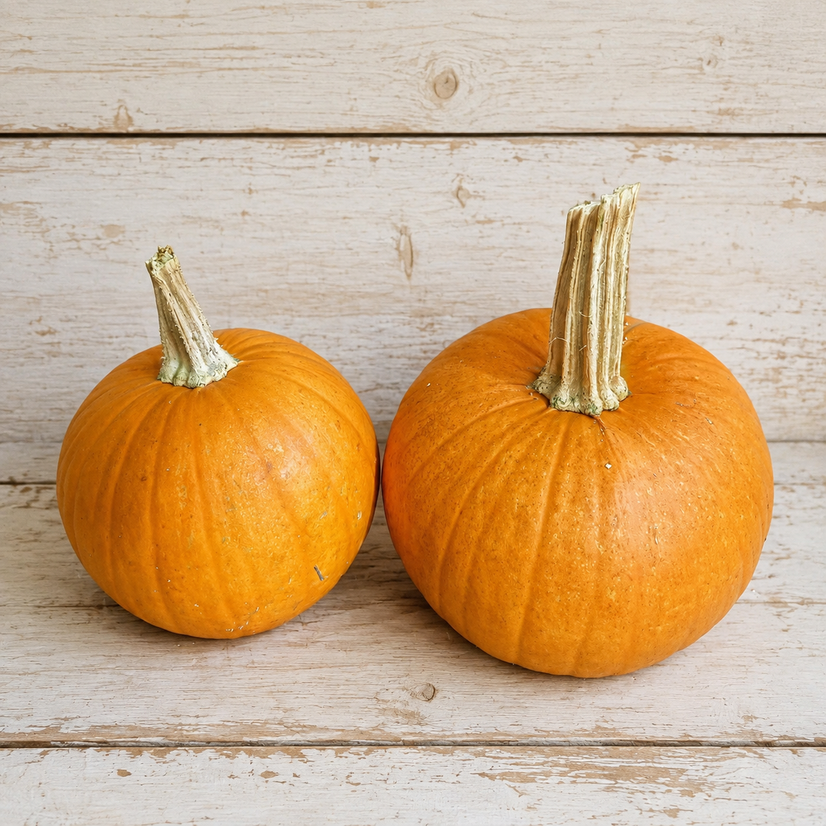 Fresh garden-grown pie pumpkins from Four Little Acres
