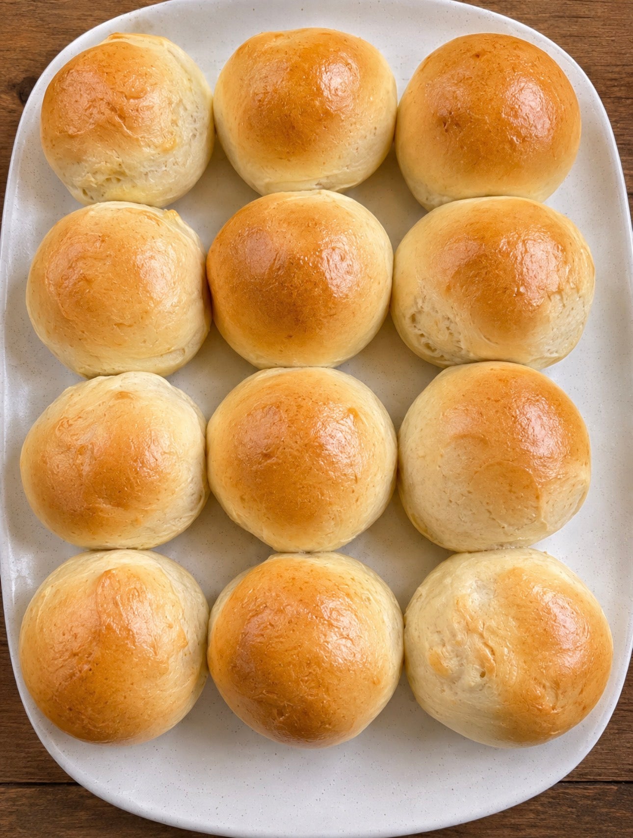 Soft homemade hamburger buns baked fresh from scratch